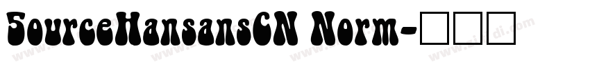 5ourceHansansCN Norm字体转换